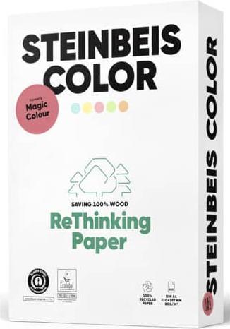 Steinbeis Copy paper MagicColour A4 80g 500BL gl (A4, 500 Sheets, 80 g/m²)