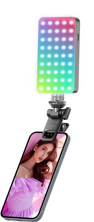 Actual product image Rollei LUMIS Mini Creator RGB LED light (Video light)