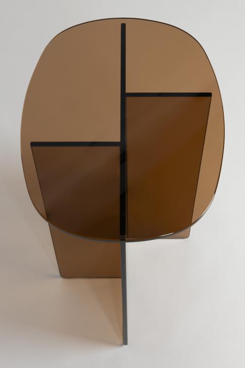 Image du produit Zuiver Side Table Linea Brown