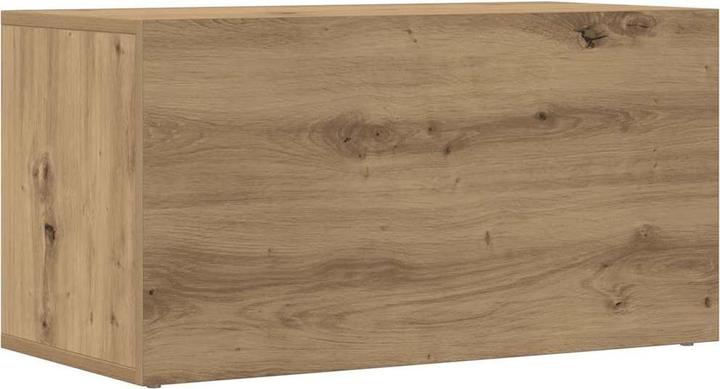 Actual product image vidaXL Aufbewahrungstruhe Artisan-Eiche 69,5x34x36 cm Holzwerkstoff (85.14 l)