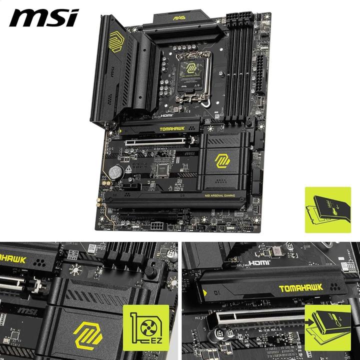 Productafbeelding MSI MAG B860 TOMAHAWK WIFI (LGA 1851, Intel B860, ATX)