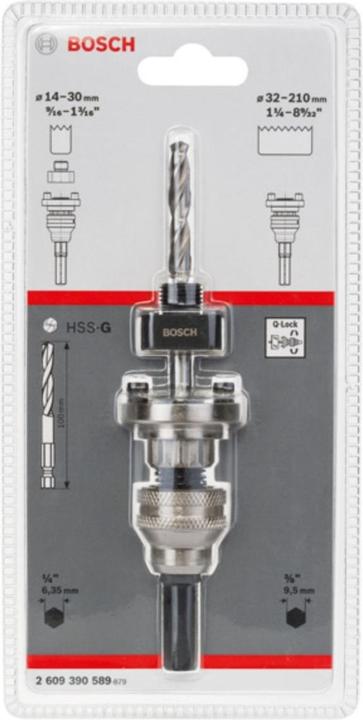 Produktbild Bosch Professional Zubehör Sechskantadapter, 14 - 210 mm (14 mm, 210 mm)