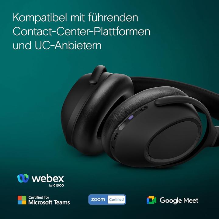 Actual product image EPOS ADAPT 660 USB-C UC + MS STEREO (Cable, Wireless, USB-C, Google Meet, Microsoft teams, Zoom)