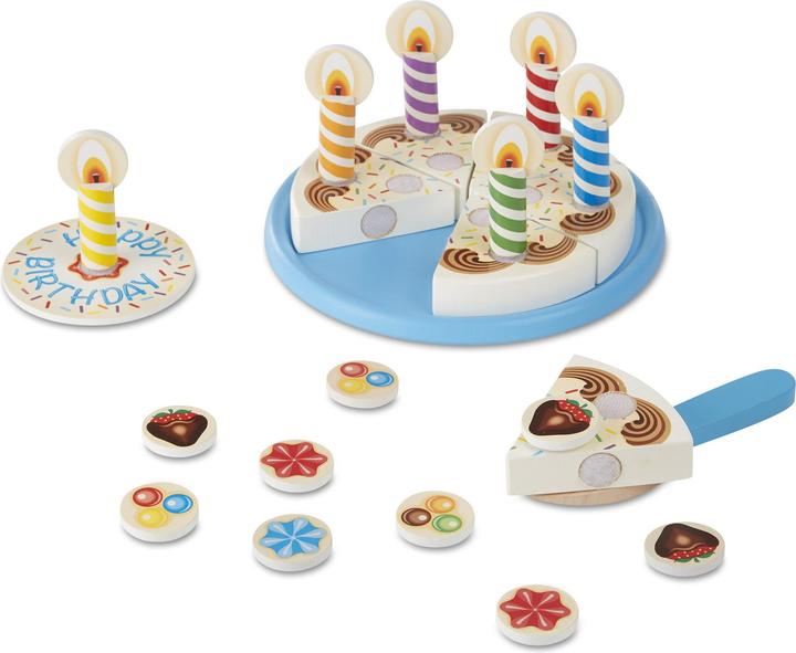 Image du produit Spin Master Melissa & Doug - Holz Geburtstagskuchen