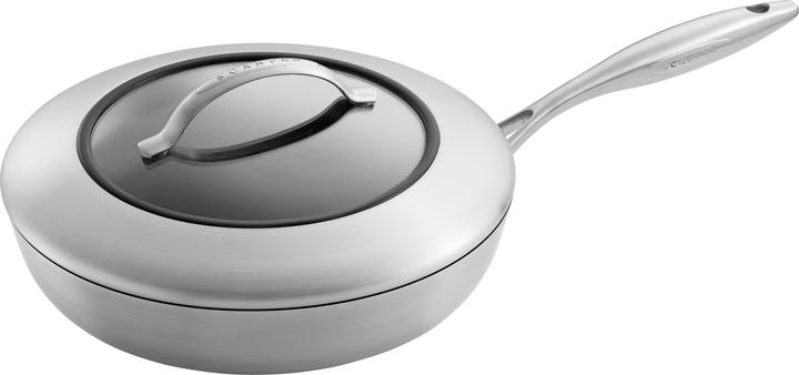 Scanpan Schmorpfanne mit Deckel 28cm 65102800 (28 cm, Bräter + Schmortopf, Aluminiumguss)