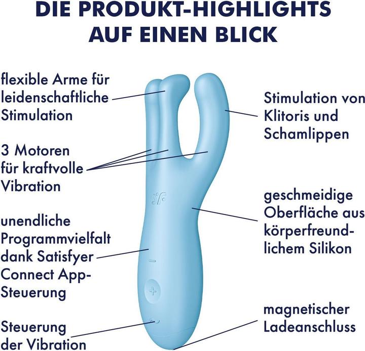 Produktbild Satisfyer Threesome 4 + Conncect App