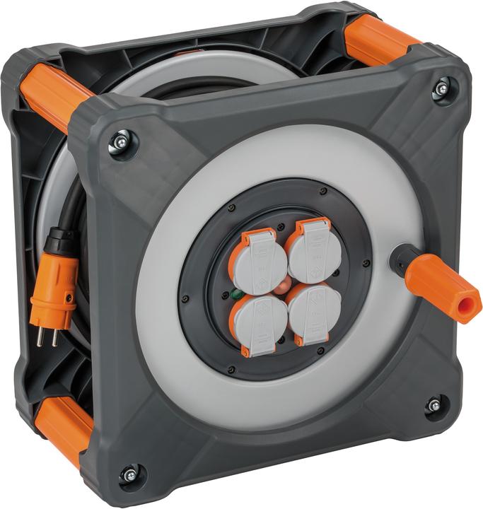Brennenstuhl Kabeltrommel 33 m Schwarz Schutzkontakt-Stecker 9202330100 (33 m)