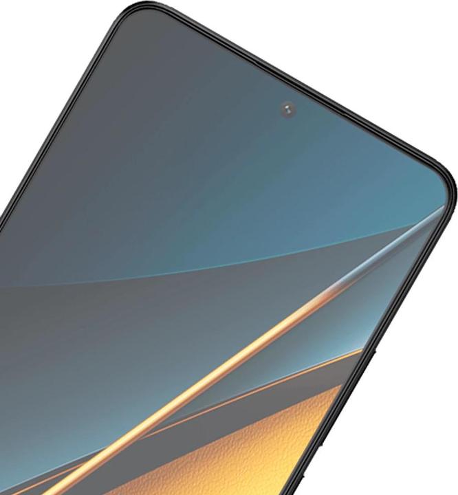 Actual product image Just in Case Tempered glass clear screen protector Poco X6 Pro (1 pcs., Xiaomi Poco X6 Pro)