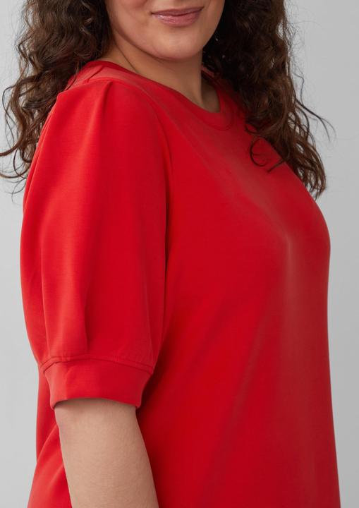 Actual product image S.Oliver Kleid Kurzes Scuba-Kleid mit Puffärmeln (50)