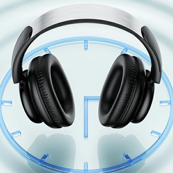 Actual product image Awei słuchawki nauszne A996 Pro ANC Bluetooth czarny/black (ANC, 16 h, Wireless)