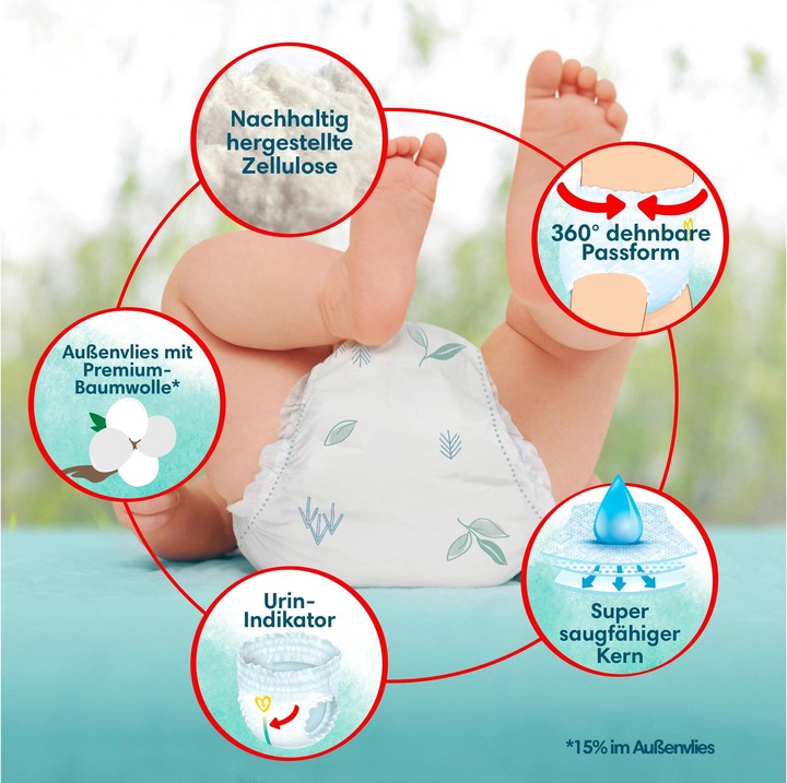 Produktbild Pampers Harmonie Pants (Gr. 5, Monatsbox, 144 Stück)
