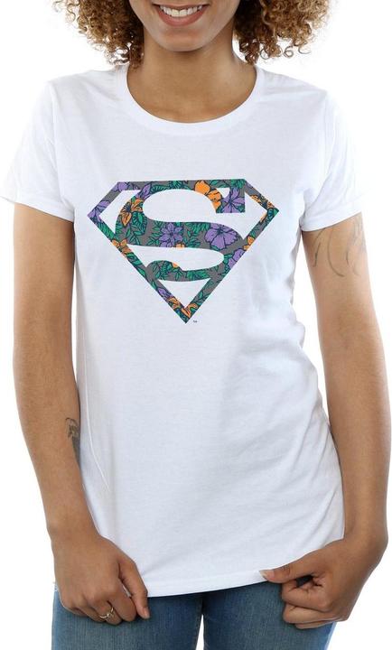 Produktbild Superman Floral Logo 1 TShirt (M)