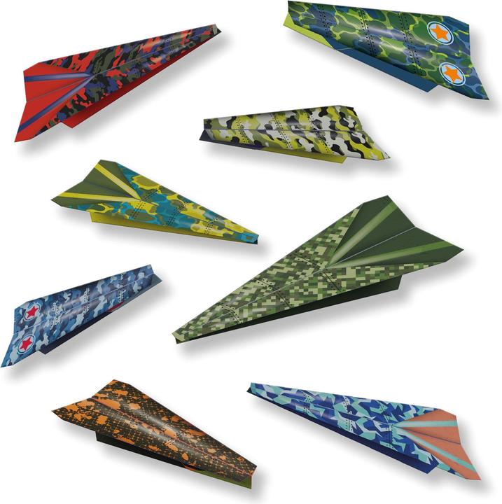 Actual product image Ses Paper aeroplane with launch pad
