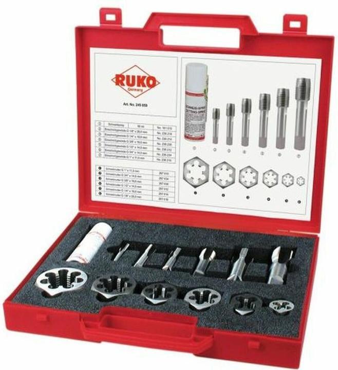 Actual product image Ruko Machine Tap Set Set