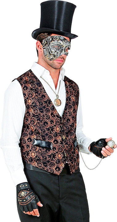 Actual product image Widmann Steampunk Weste (XL, XXL)