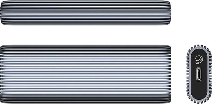 Actual product image Orico Other Computer Accessory AM2C3-G2 M.2 NVME USB-C 3.2 Disk Drive - Gray (M.2 2230)