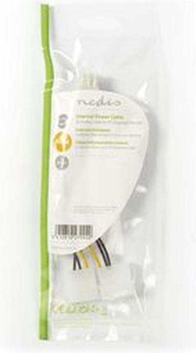 Actual product image Nedis Internal Power Cable 2X Molex Male PCI Express Female Gold Plated 0.20 m Round PVC Black/Yello (15 cm)