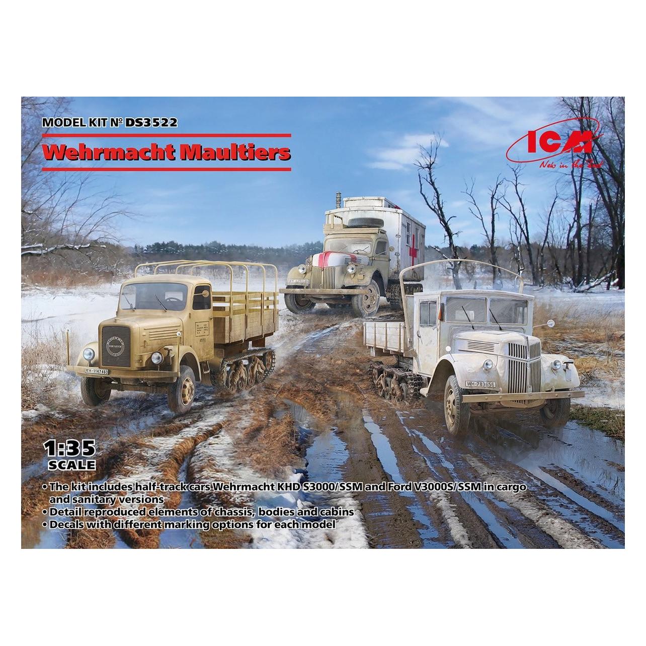 ICM Wehrmacht Maultiers (DS3522)