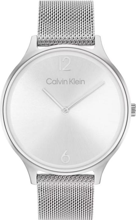 Immagine prodotto Calvin Klein Maglia senza tempo 38 Argento (Orologio da polso analogico, 38 mm)