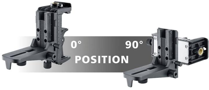 Produktbild Laserliner CrossGrip Pro Klemm- und Wandhalterung - 036.24