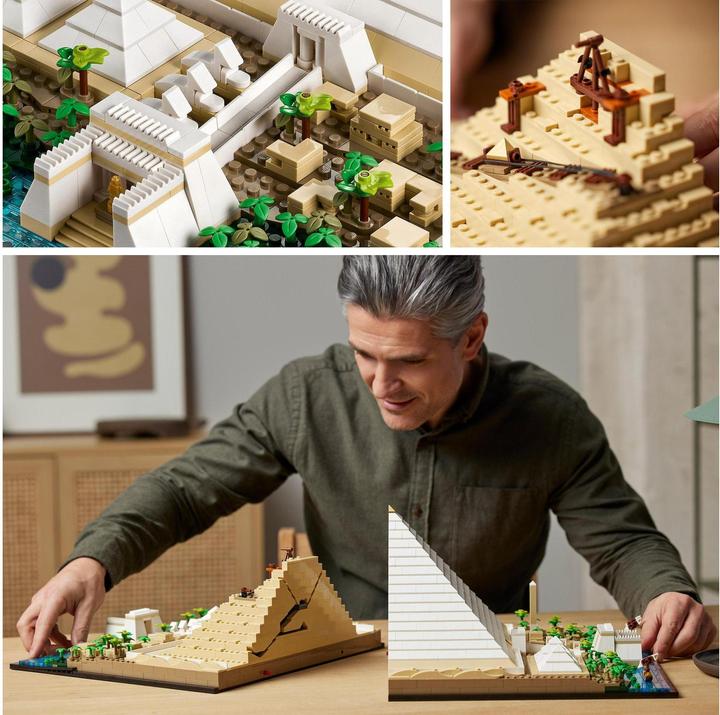 Produktbild LEGO Cheops-Pyramide (21058, LEGO Architecture)