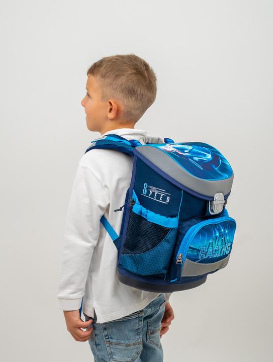 Produktbild Belmil MINI FIT Schulrucksack-Set Racing Neon (17 l)