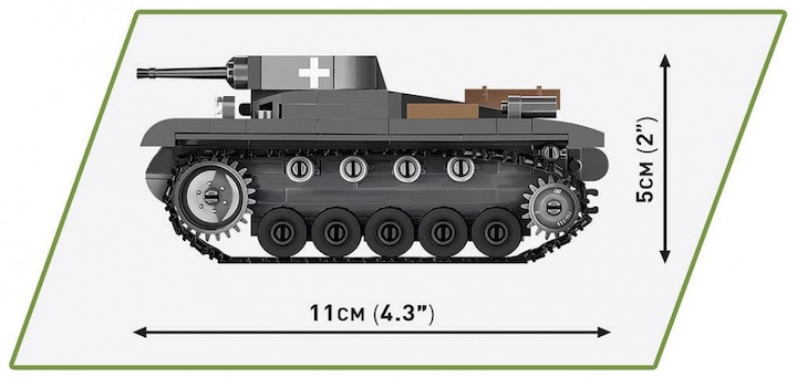 Immagine prodotto Cobi Carro armato II Ausf. A
