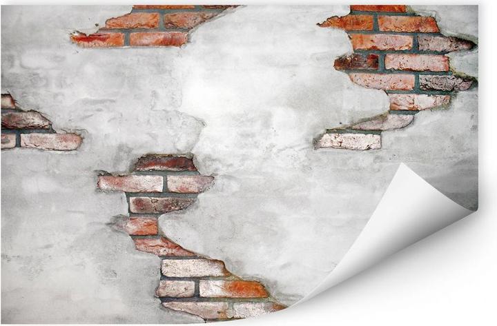 Image du produit Trenddeko Mur de briques 02 (80 x 50 cm)