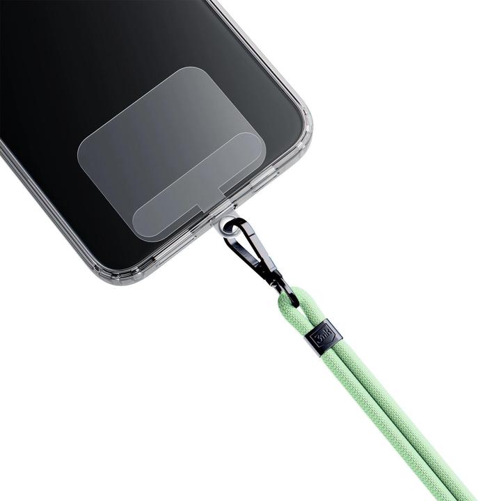 Produktbild 3MK EasyClip Green (black) Smycz do telefonu