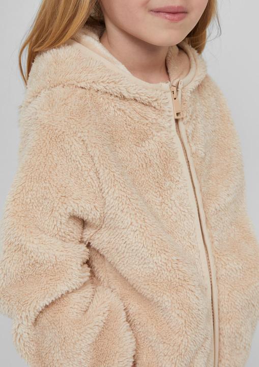 Produktbild S.Oliver Indoor-Jacke Teddyplüschjacke mit Kapuze (140)