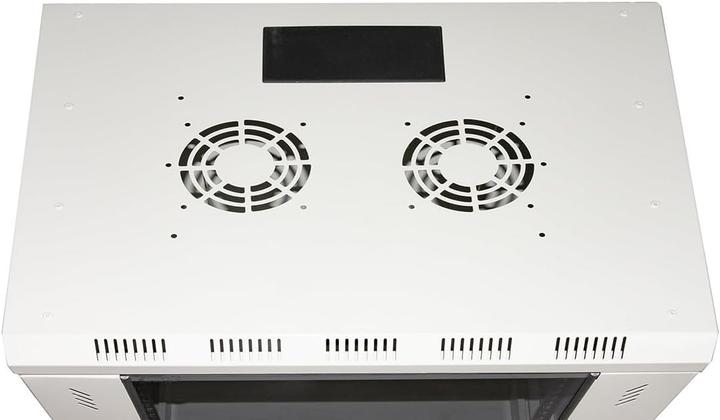 Produktbild Connetto Met Sicherheitsglastür aus Metall, klappbaren Seiten und stabiler Stahlkonstruktion (10.86 HE, 19 Zoll Rack)