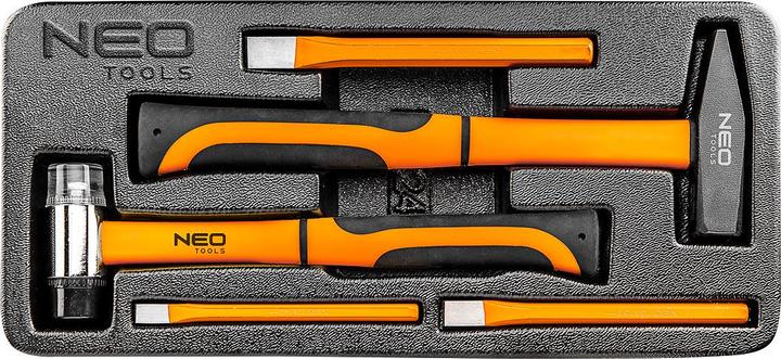 Actual product image Neo Insert for tool cabinet with pin punch and hammers