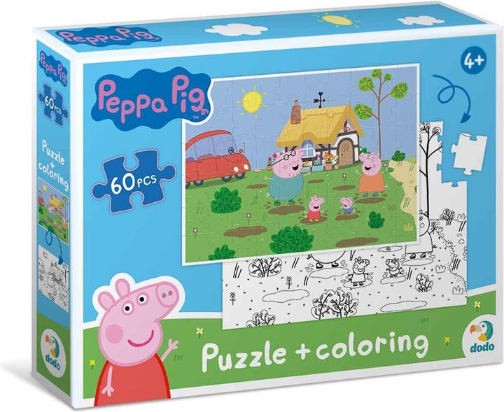 Produktbild Dodo Zum Ausmalen 2in1 Peppa Pig (60 Teile)