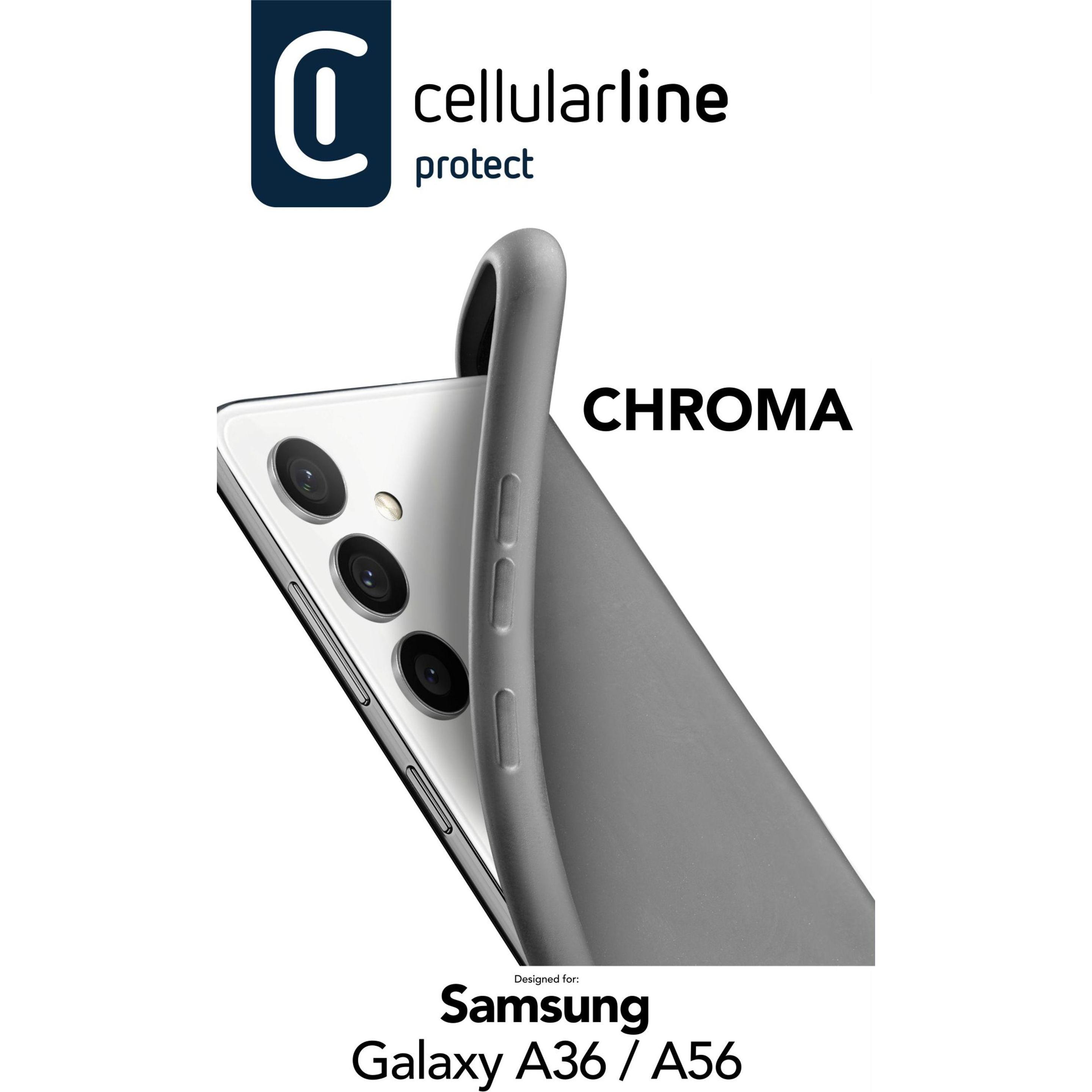 Thumbnail - Cellularline Chroma (Oppo A56, Samsung Galaxy A36), Smartphone Hülle, Schwarz