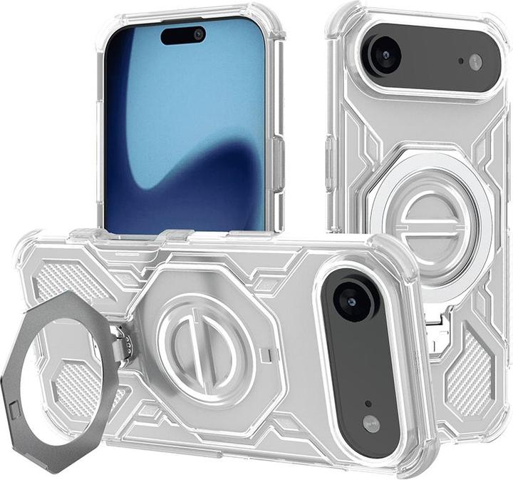 Actual product image Techsuit - Carbon Shield PRO - iPhone 17 Air - White Transparent (Apple iPhone 17)