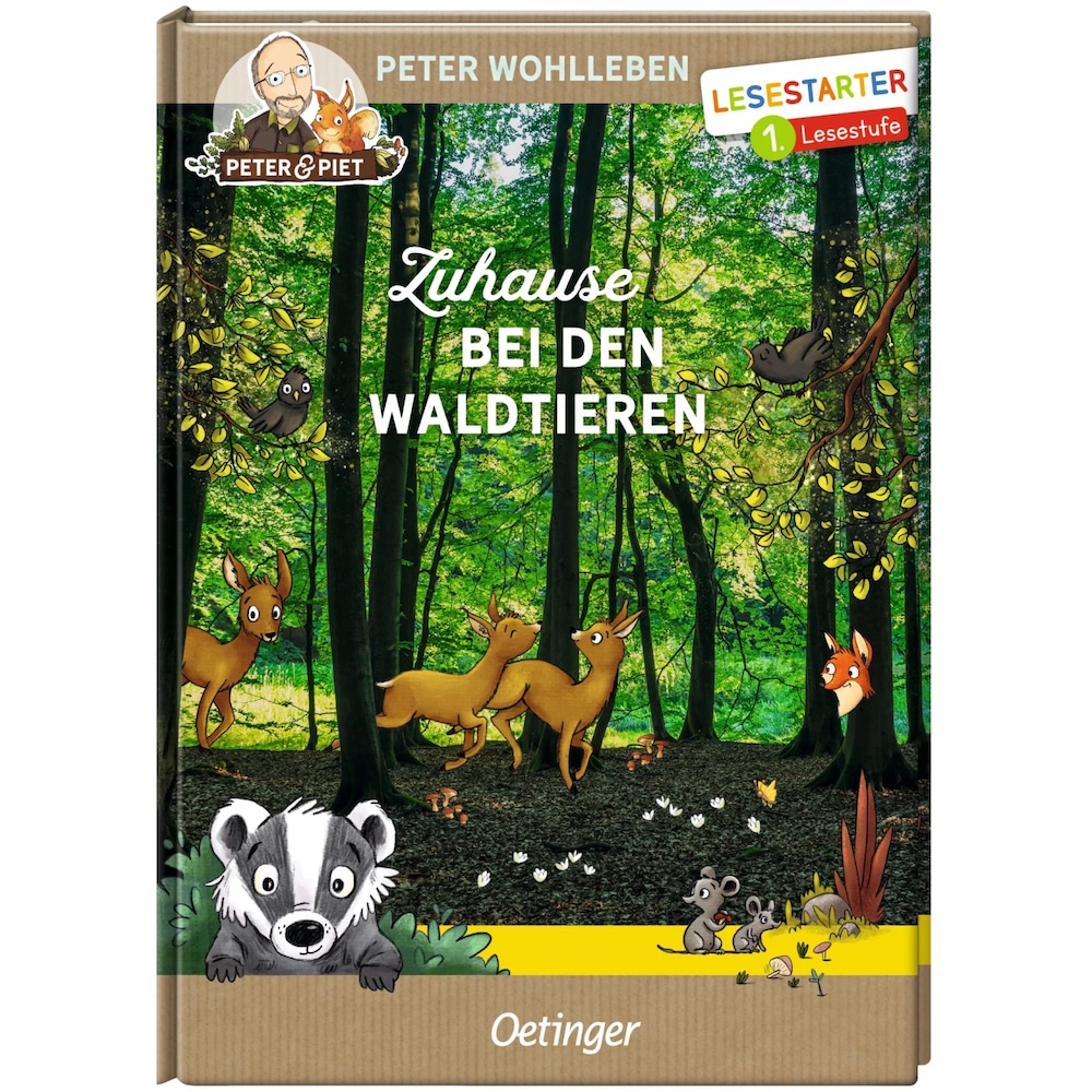 Zuhause bei den Waldtieren, Kinderbücher von Peter Wohlleben, Stefanie Reich