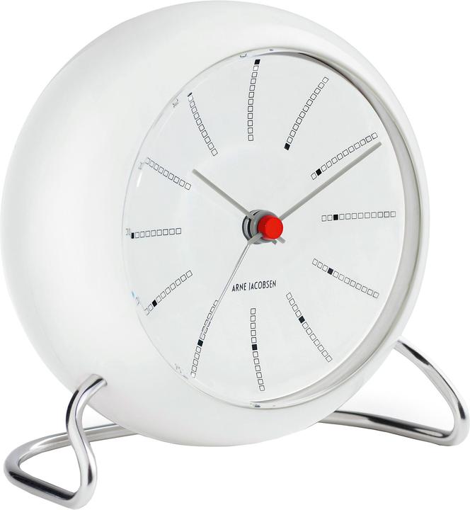 Actual product image Rosendahl Timepieces Arne Jacobsen alarm clock Bankers