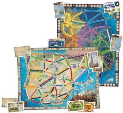 Actual product image Days of Wonder DOWD0036 - Ticket to Ride Iberia & South Korea (Map Collection 8) (German)