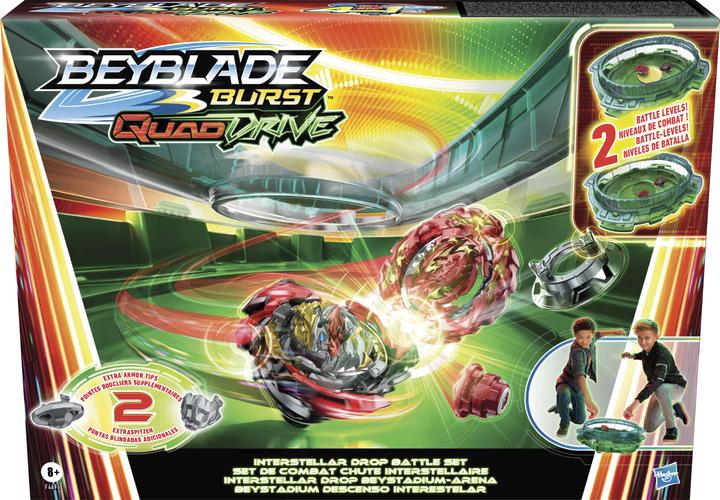 Produktbild Hasbro Beyblade Burst QuadDrive Interstellar Drop Battle Set (1 - 2 Spieler)
