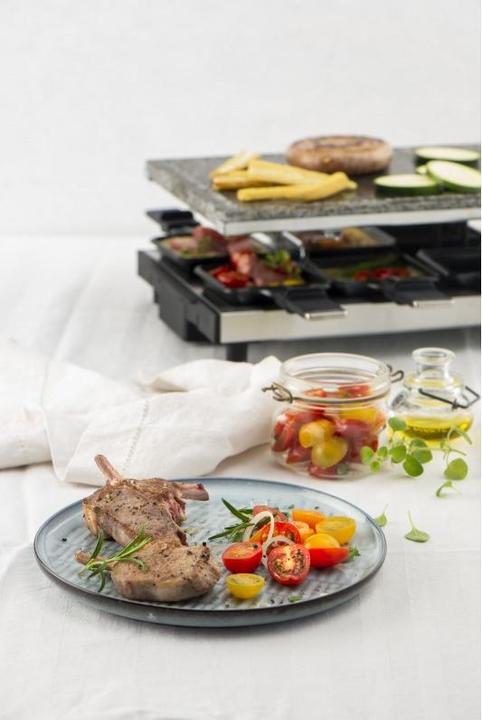 Produktbild Fritel Steengrill met 10 raclette pannetjes - SG4195