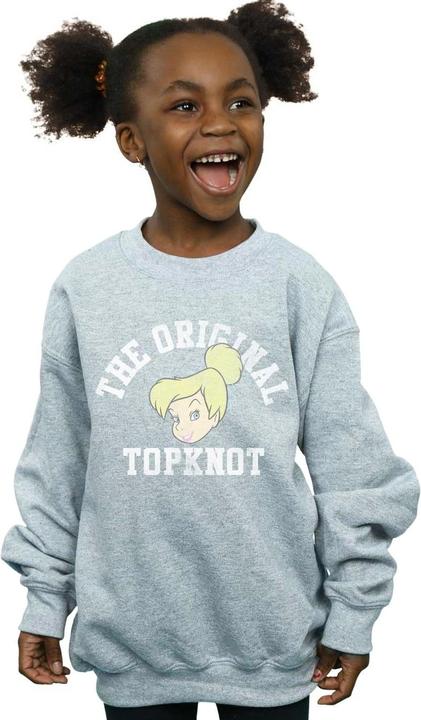 Produktbild Disney Tinker Bell Original Topknot Sweatshirt Mädchen (152, 158)