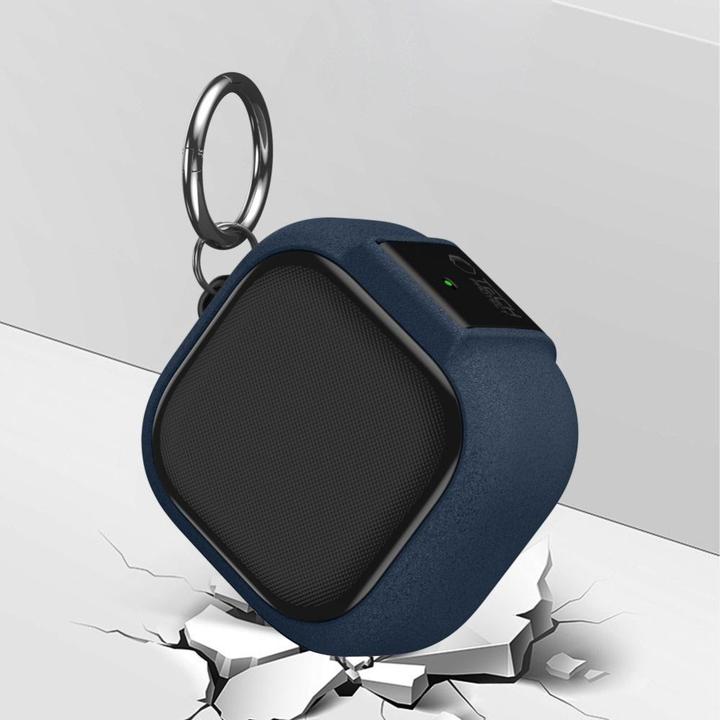 Productafbeelding 4Kom Tech-Protect Slim Hook Samsung Galaxy Buds 4 / 4 Pro Fluffy Blau (Hoofdtelefoon hoes)