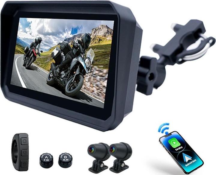 Produktbild EyeSystem Motorrad Carplay Android 6”