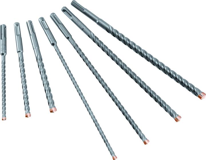 Produktbild Alpen FORCE X SDS-plus Mix Box 7 tlg. Ø 6.0/ 8.0/ 10.0 mm x 160 und Ø 6.0/ 8.0/ 10.0/ 12.0 mm x 260 (10 Millimeter, 12 Millimeter, 6 Millimeter, 8 Millimeter)