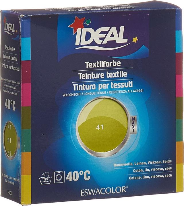Ideal / Eswacolor Textilfarbe Anis (1 Waschgänge, Flüssigwaschmittel)