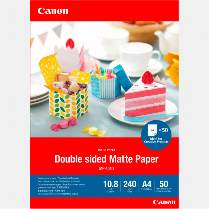 Produktbild Canon Fotopapier MP-101D (240 g/m², A4, 1 x)