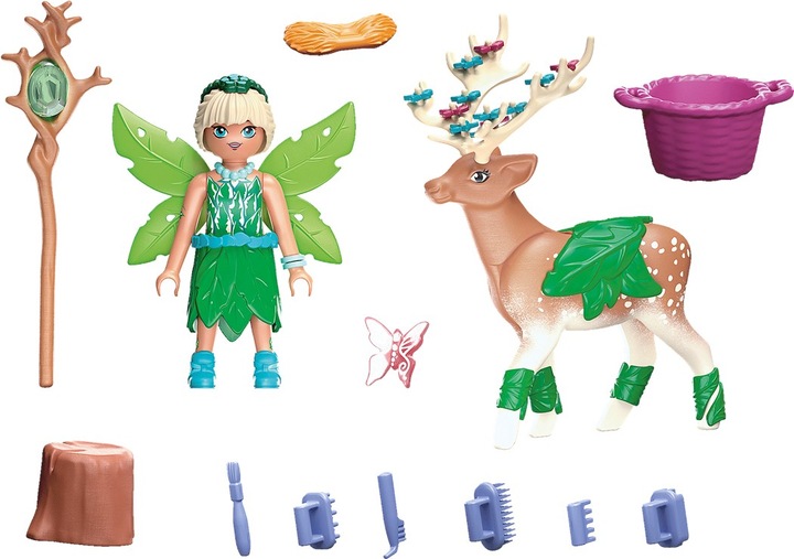 Produktbild Playmobil Forest Fairy mit Seelentier (70806, Playmobil Ayuma)