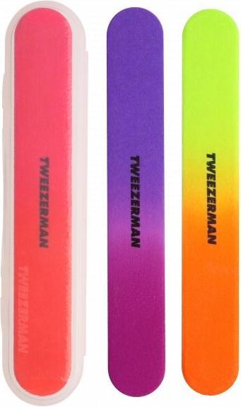 Produktbild Tweezerman Neon Nail Files (3 Pieces) Neon Nail With Case