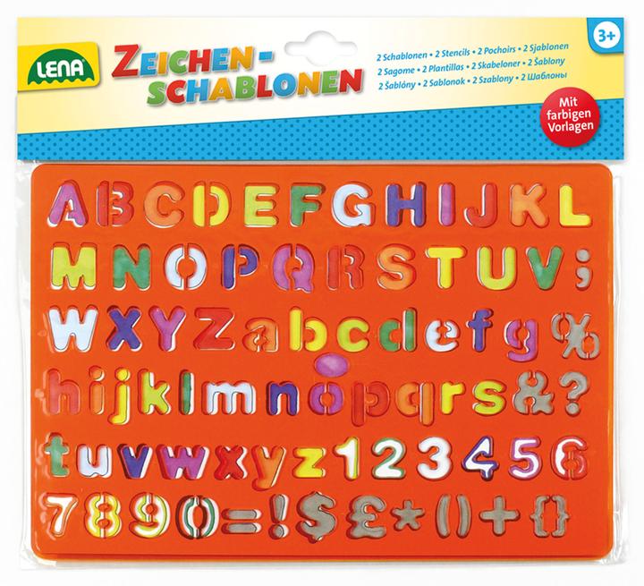 Produktbild Lena Zeichenschablonen ABC