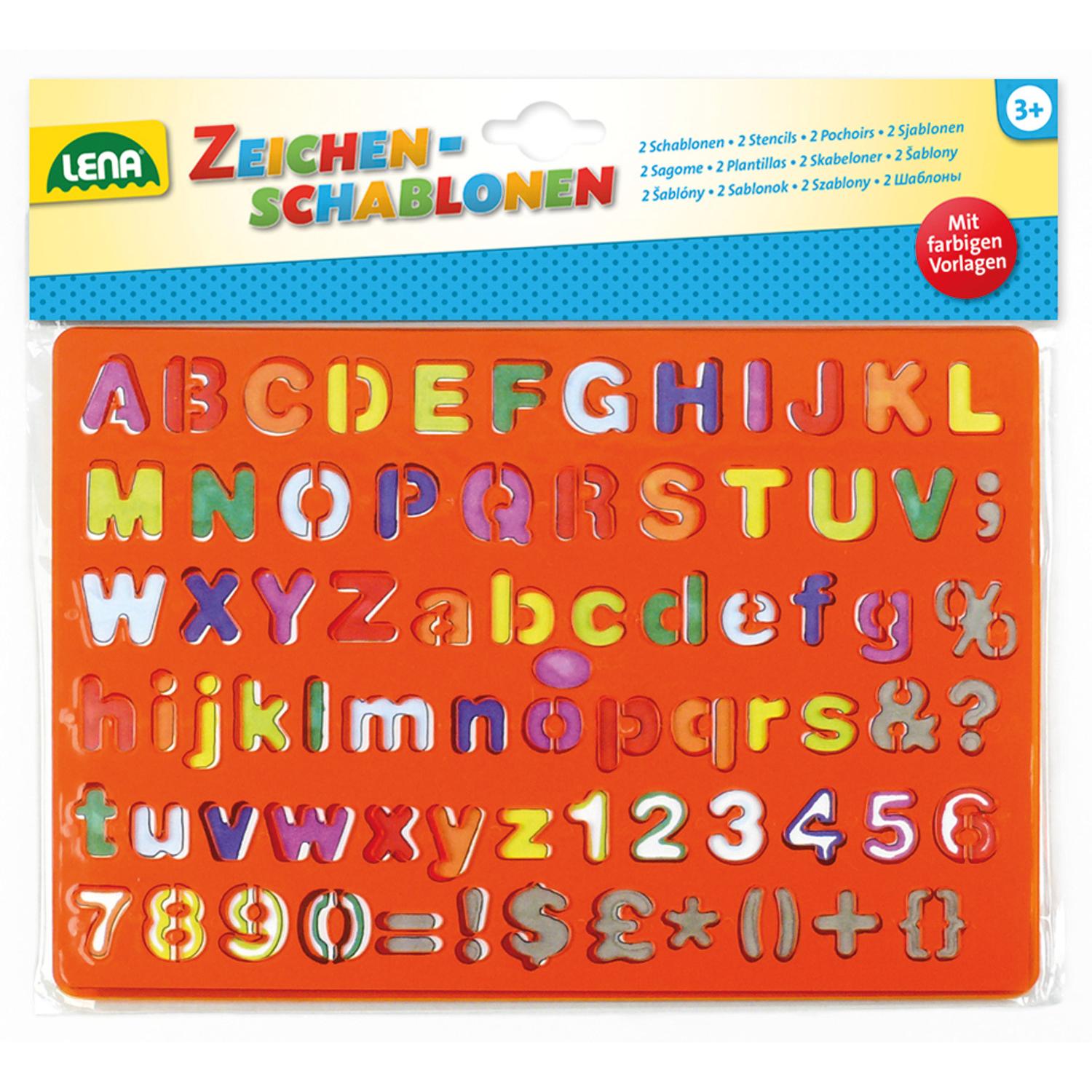 Thumbnail - Lena Zeichenschablonen ABC